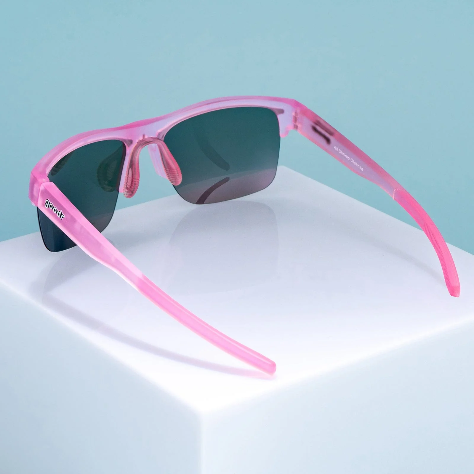 goodr FLEX G - Sports Sunglasses - All Shrimp Cleanse - Image 3