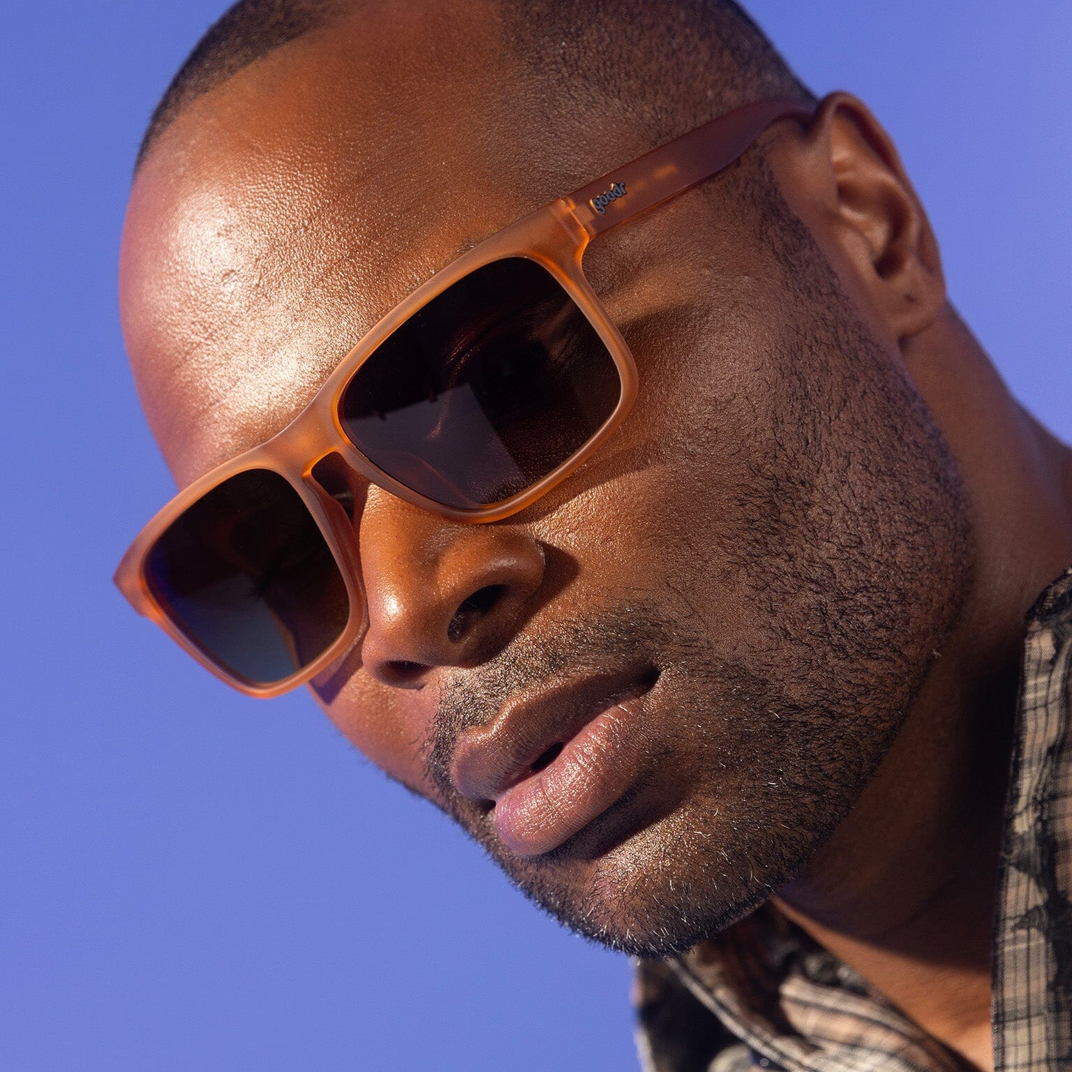 goodr Grand G - Sports Sunglasses - Cashmere Corporate Camo - Image 4