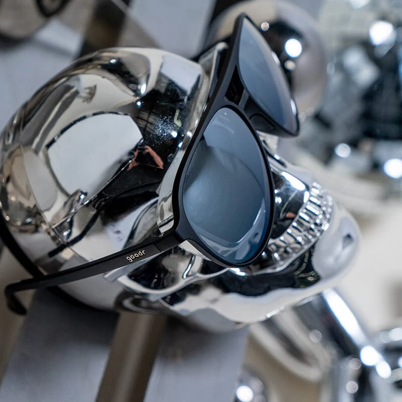 goodr MACH G - Sports Sunglasses - Add the Chrome Package - Image 4