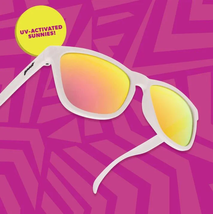 goodr OG - Sports Sunglasses - Neon Is My Neutral - Image 3