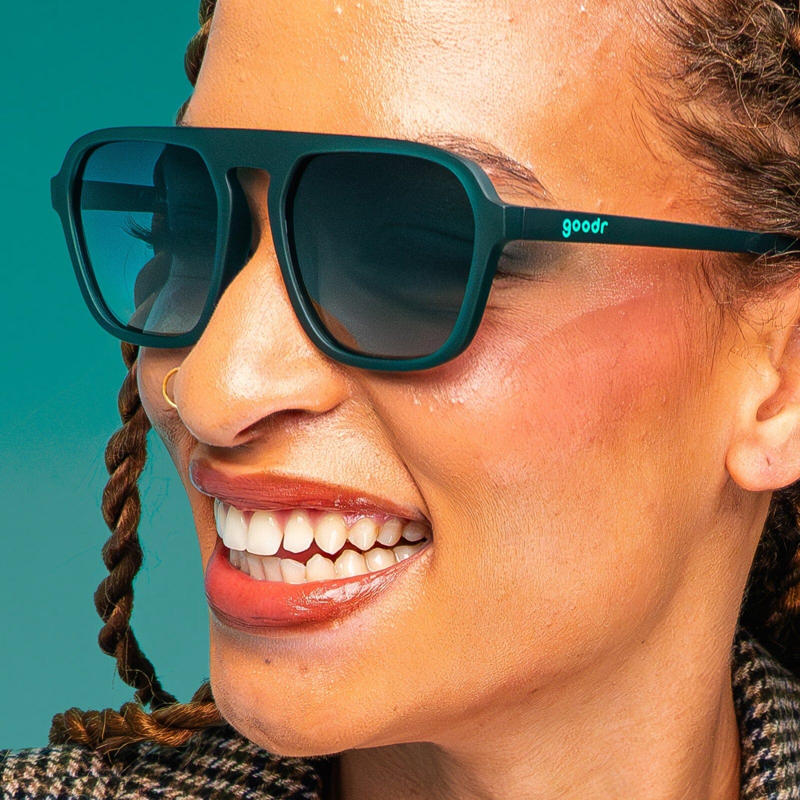 goodr RETRO G - Sports Sunglasses - Lava Lamp Oracle - Image 2