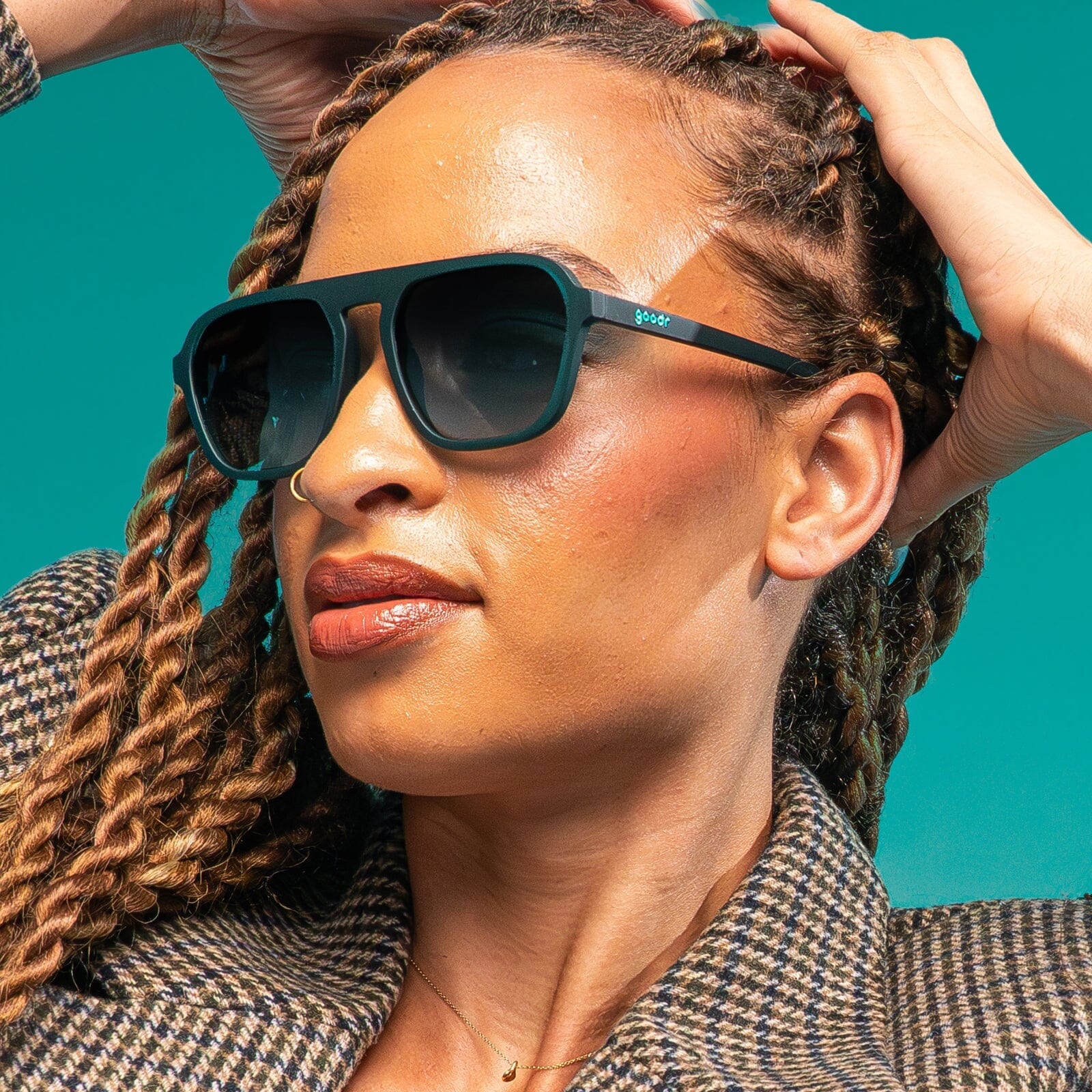 goodr RETRO G - Sports Sunglasses - Lava Lamp Oracle - Image 5