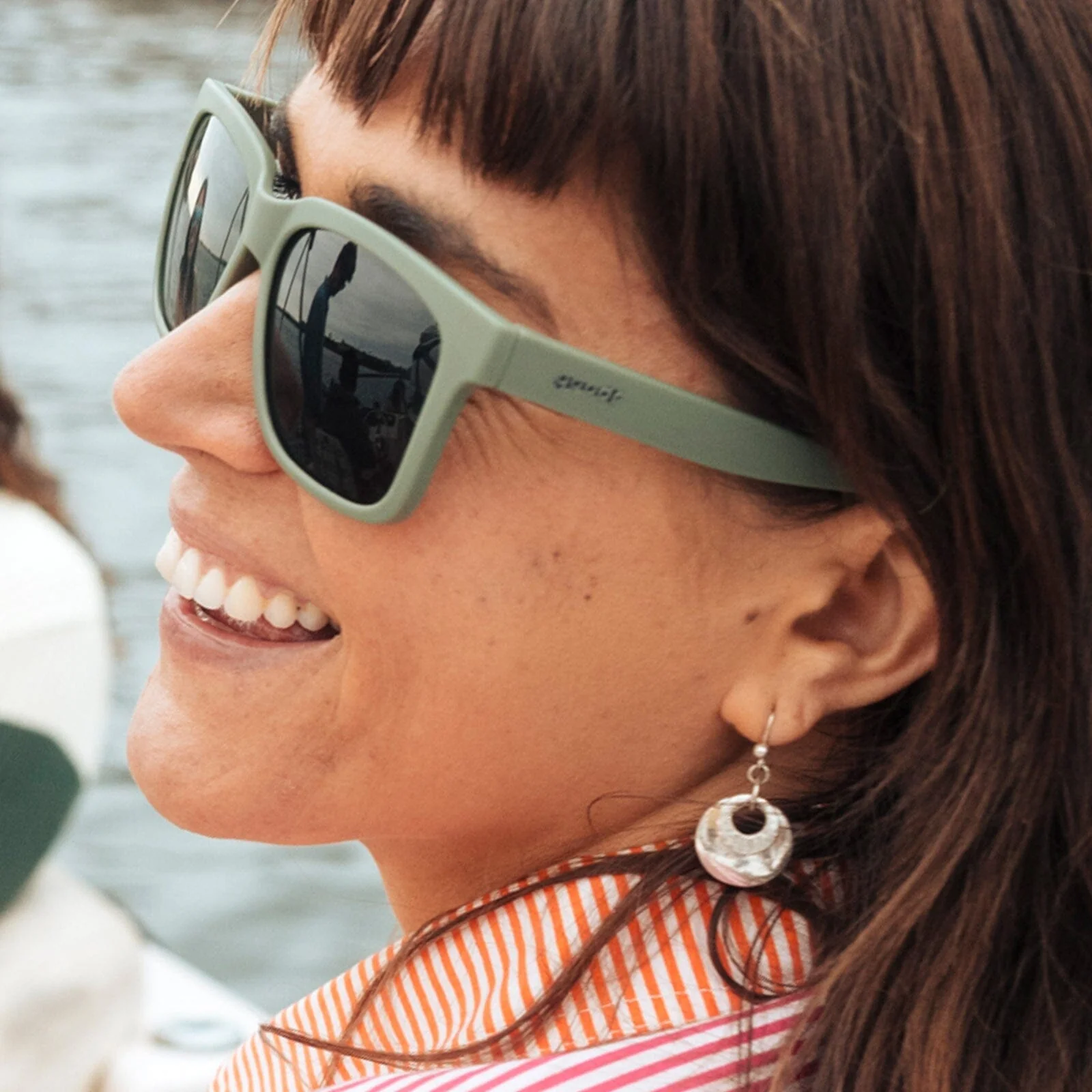 goodr Tidal G - Sports Sunglasses - Lazy River Royalty - Image 3
