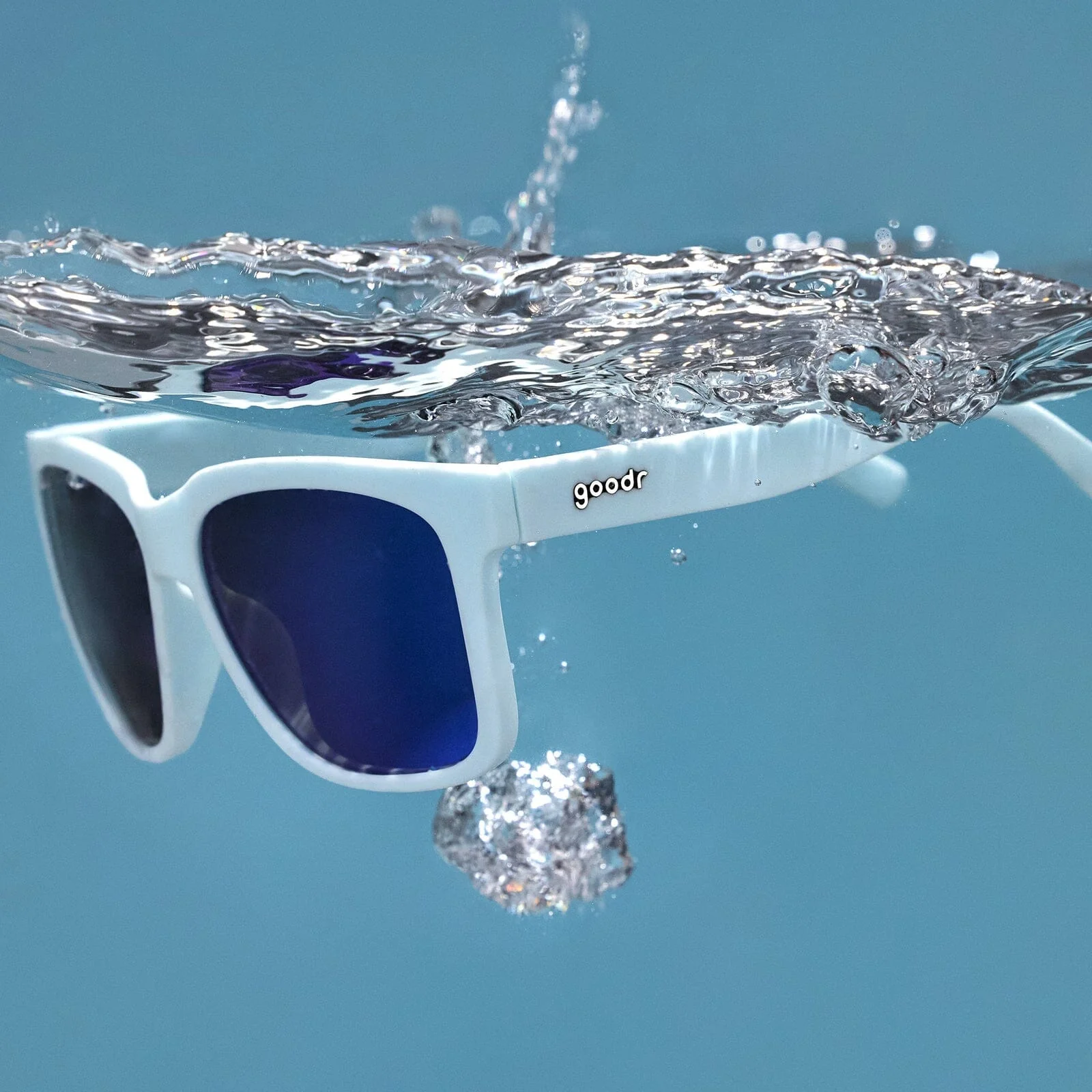 goodr Tidal G - Sports Sunglasses - Sea Foam Party Favor - Image 4