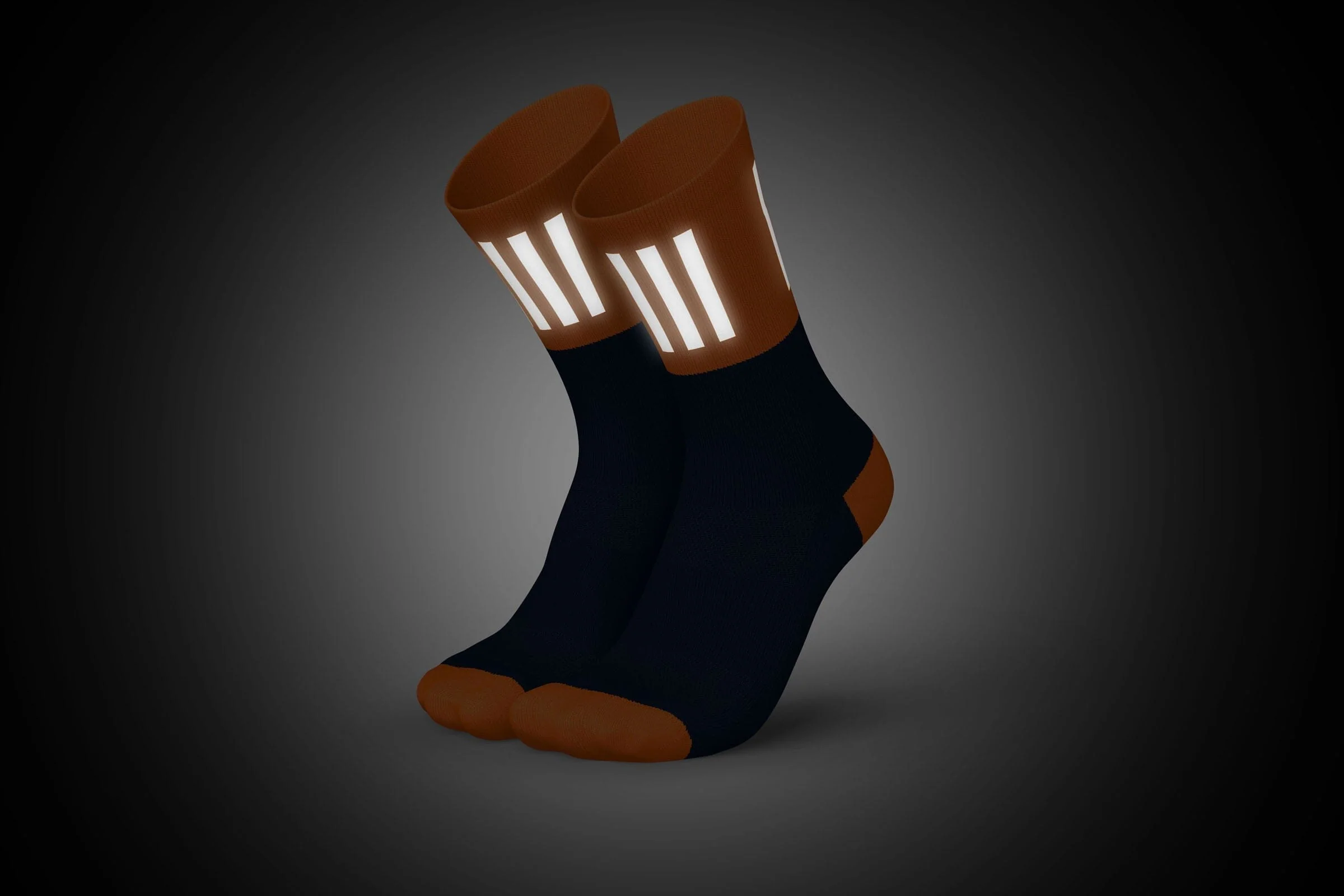 Incylence High-Viz V3 Blue Orange Socks - Image 2