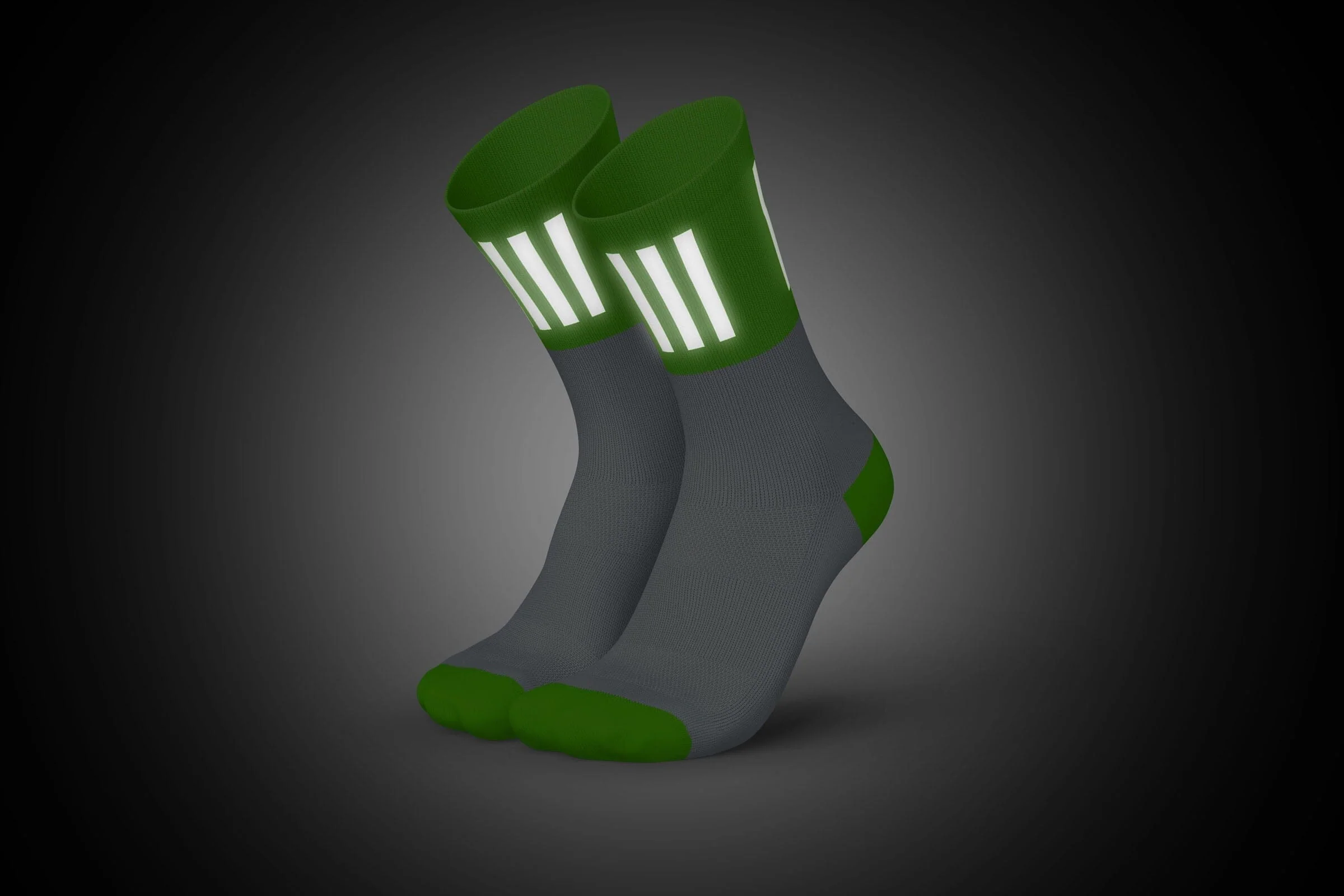 Incylence High-Viz V3 Green Socks - Image 2