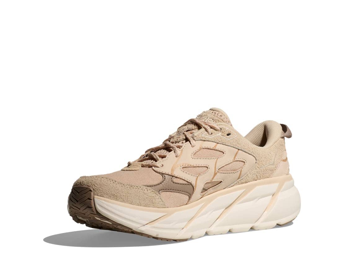 Hoka Unisex Elite Terrain System Clifton L Suede Road Running Shoes - Image 3
