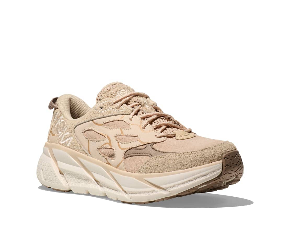 Hoka Unisex Elite Terrain System Clifton L Suede Road Running Shoes - Image 6