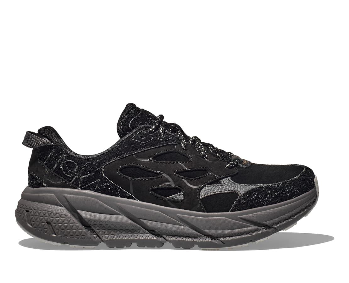 Hoka Unisex Elite Terrain System Clifton L Suede Road Running Shoes - Image 8