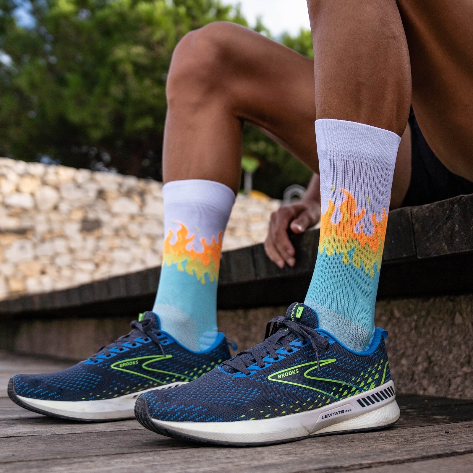 SPORCKS Hot Blue - Running Socks - Image 3