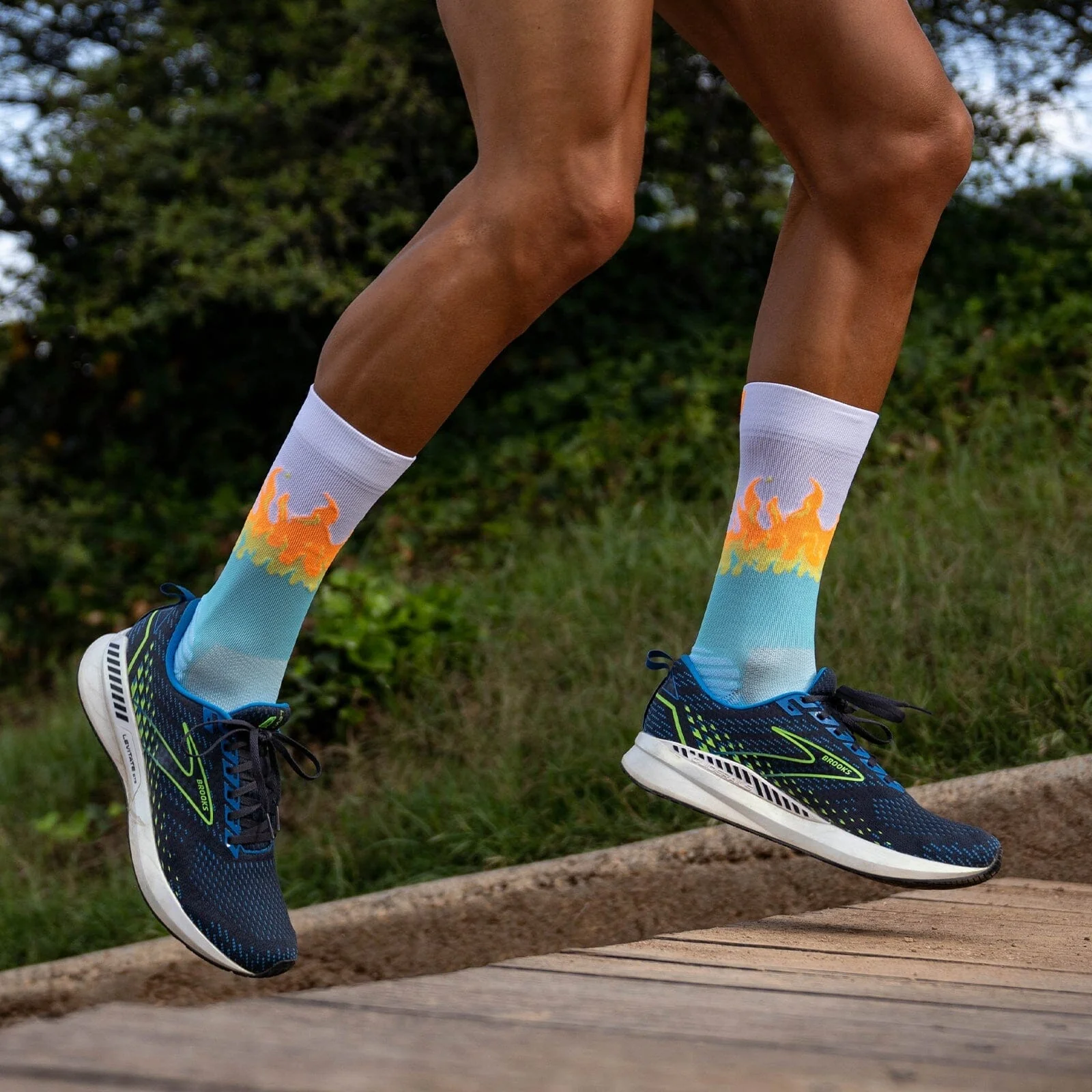 SPORCKS Hot Blue - Running Socks - Image 4