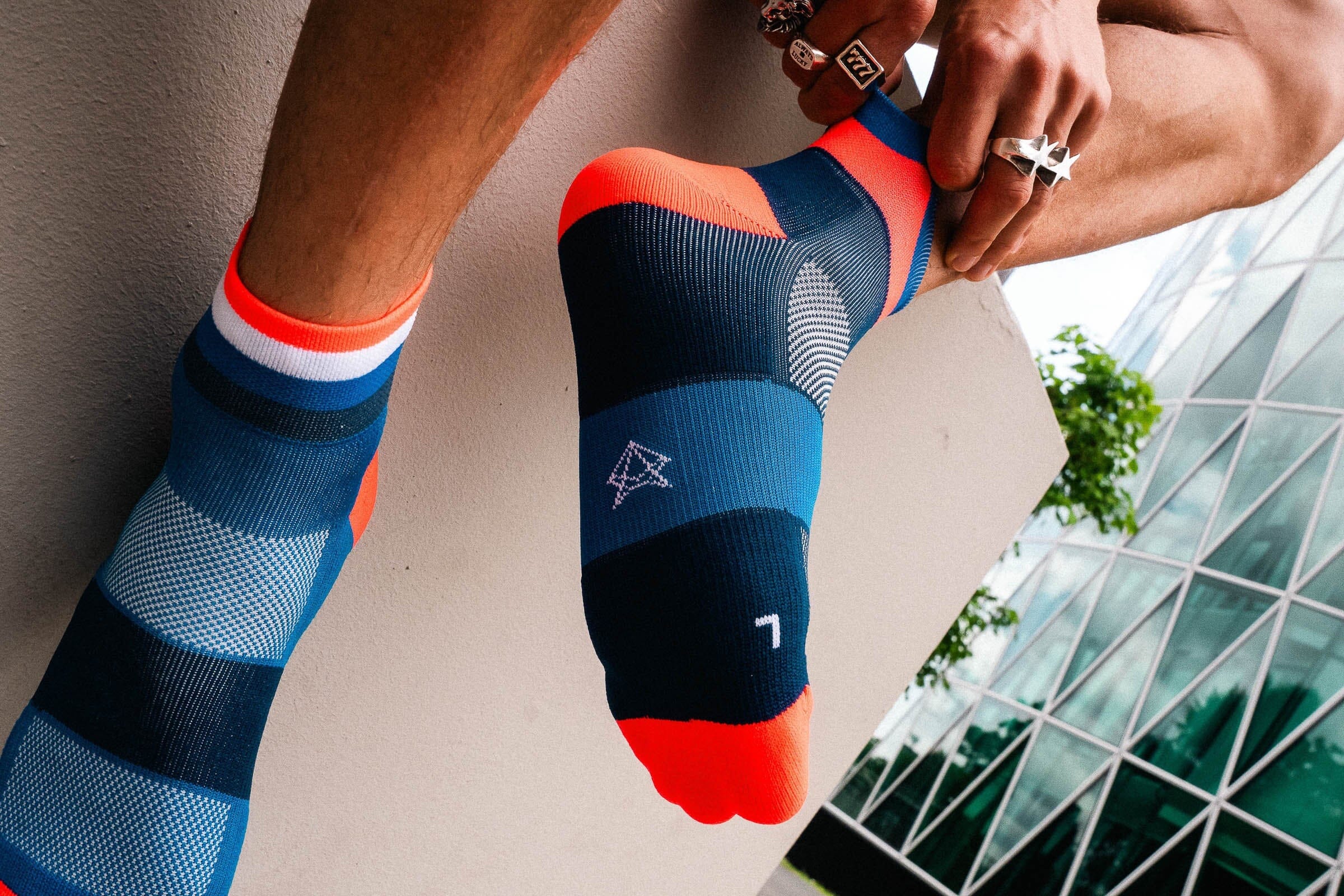 Incylence Running Bands Short Tricolore Socks - Image 3
