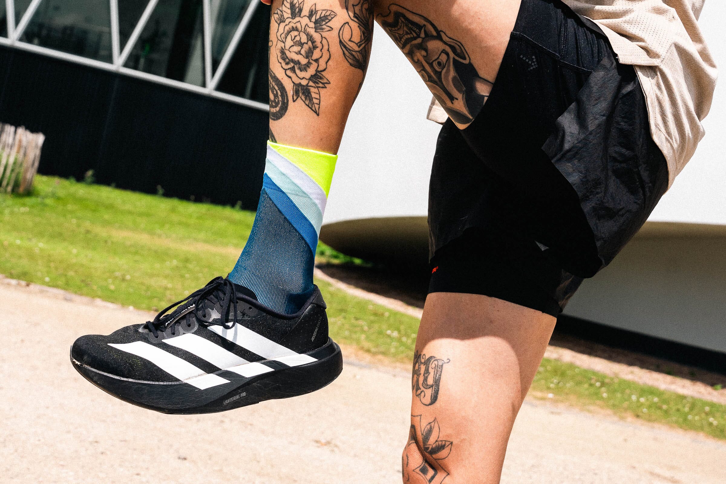 Incylence Running Grades Navy Canary Socks - Image 6