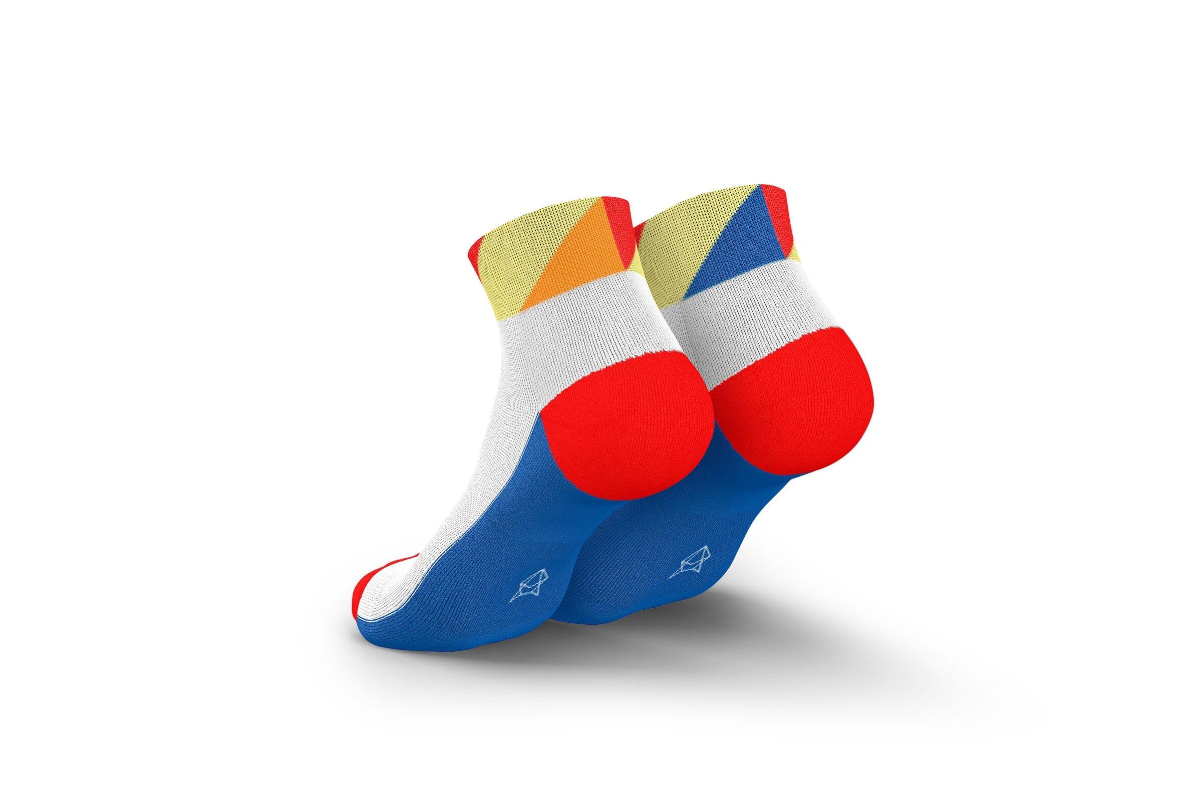Incylence Running Polygons Short Blue Inferno Socks - Image 2