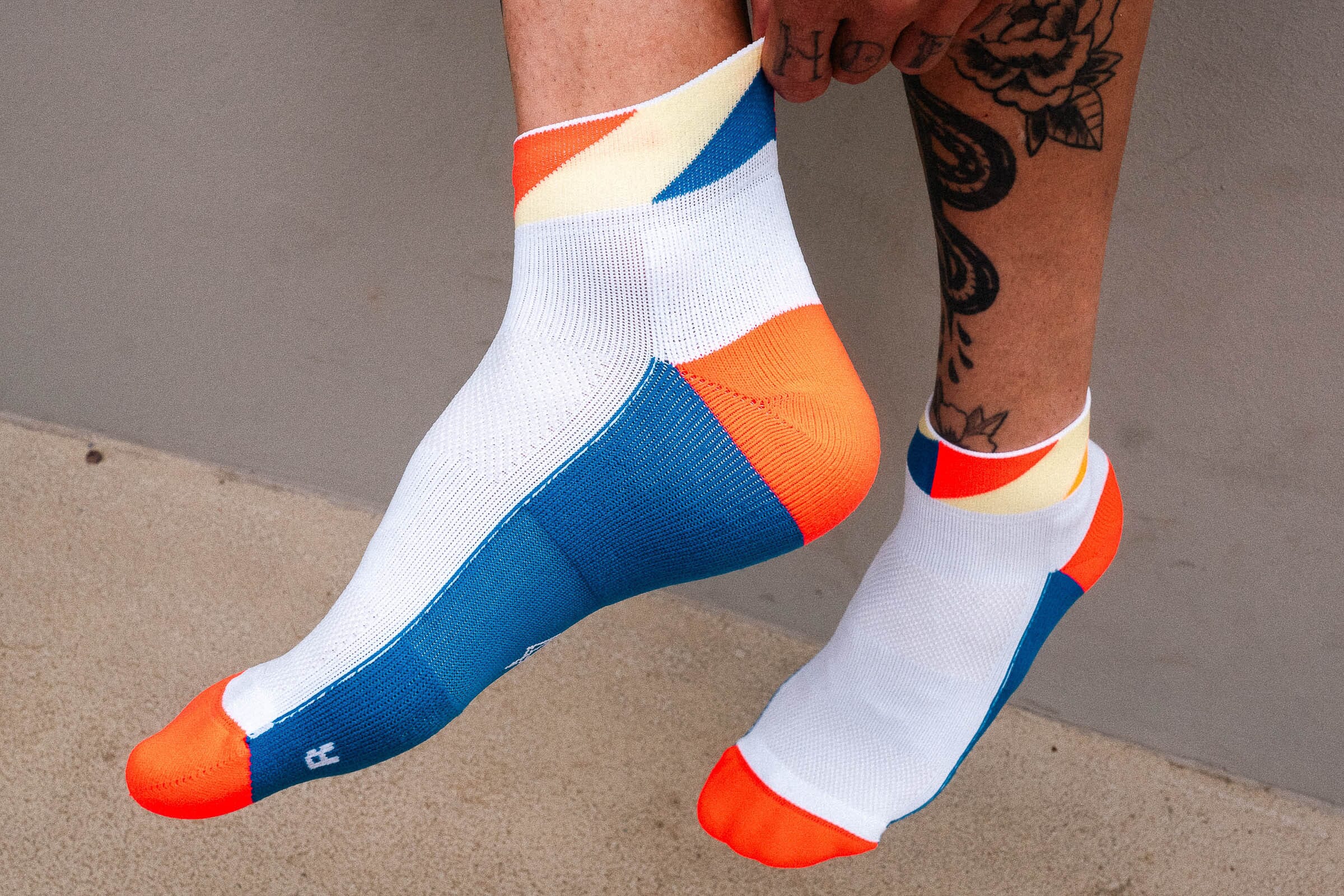 Incylence Running Polygons Short Blue Inferno Socks - Image 4
