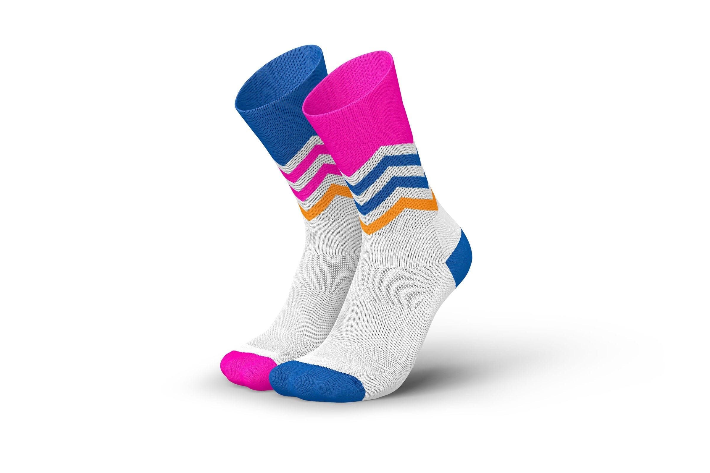 Incylence Running Volts Blue Pink Socks