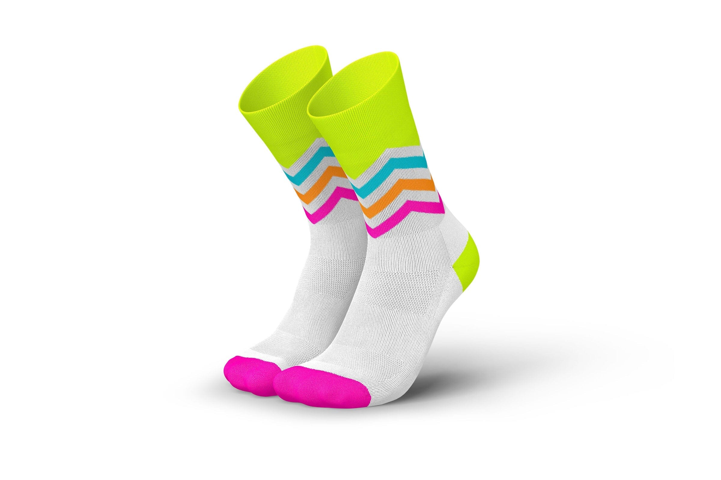 Incylence Running Volts Canary Pink Socks