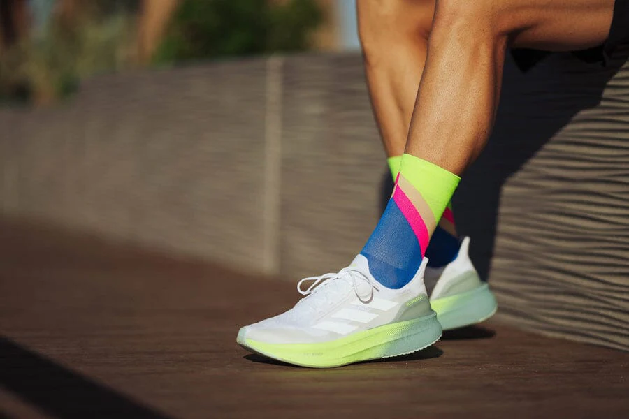 Incylence Ultralight Apex Blue Green Socks - Image 4