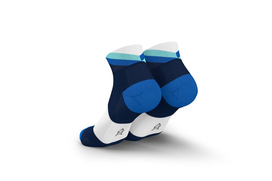 Incylence Ultralight Apex Short Navy Mint Socks - Image 2