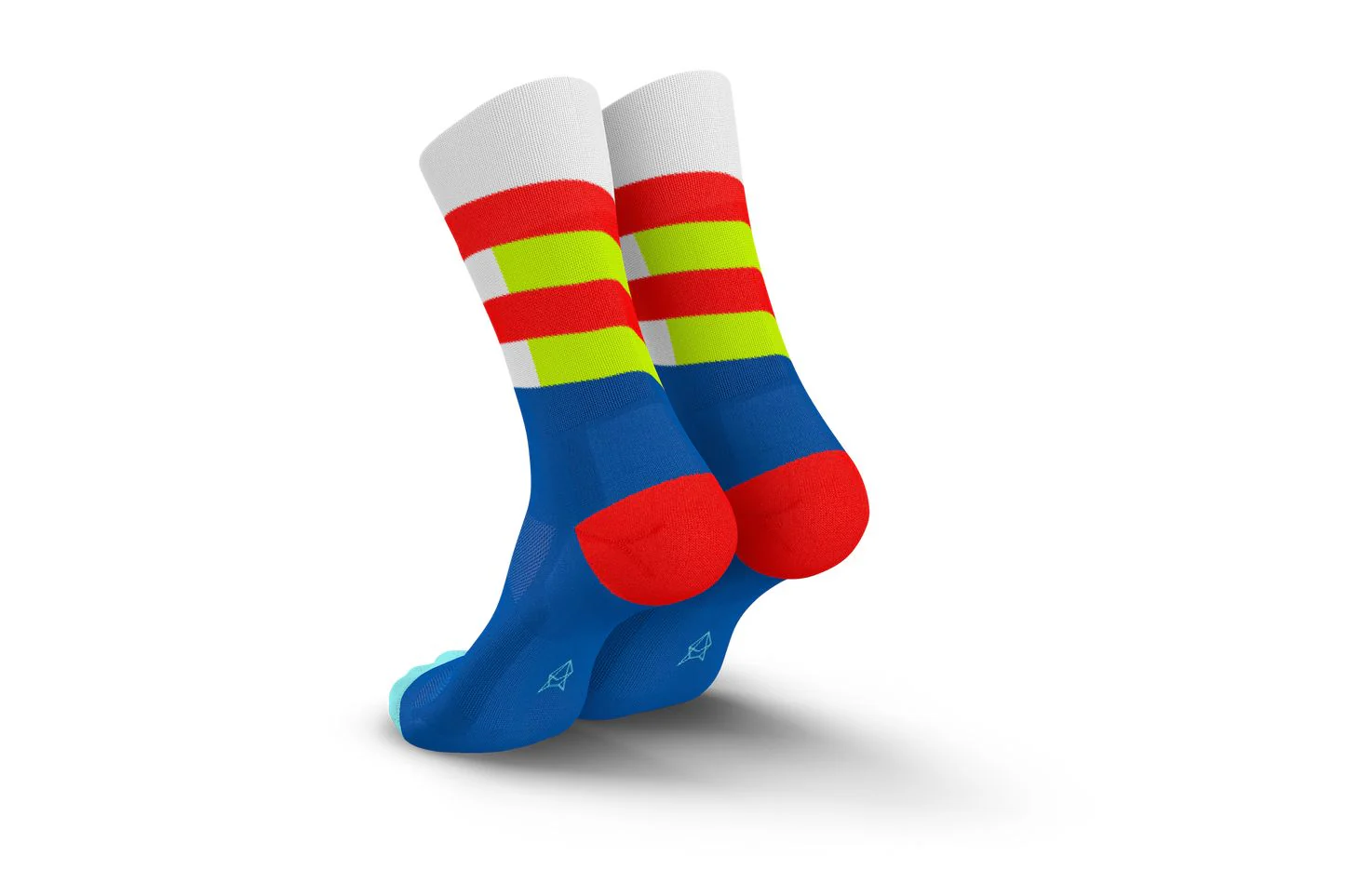 Incylence Ultralight Spirals Blue Inferno Socks - Image 2
