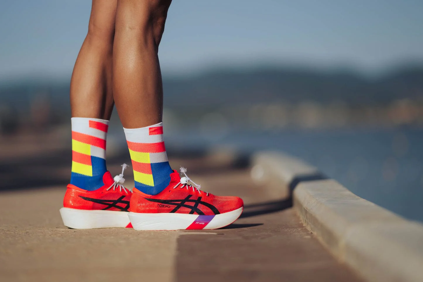 Incylence Ultralight Spirals Blue Inferno Socks - Image 5