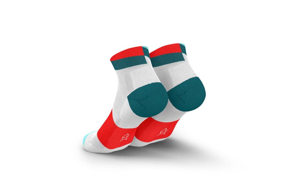 Incylence Ultralight Spirals Short Petrol Inferno Socks - Image 2