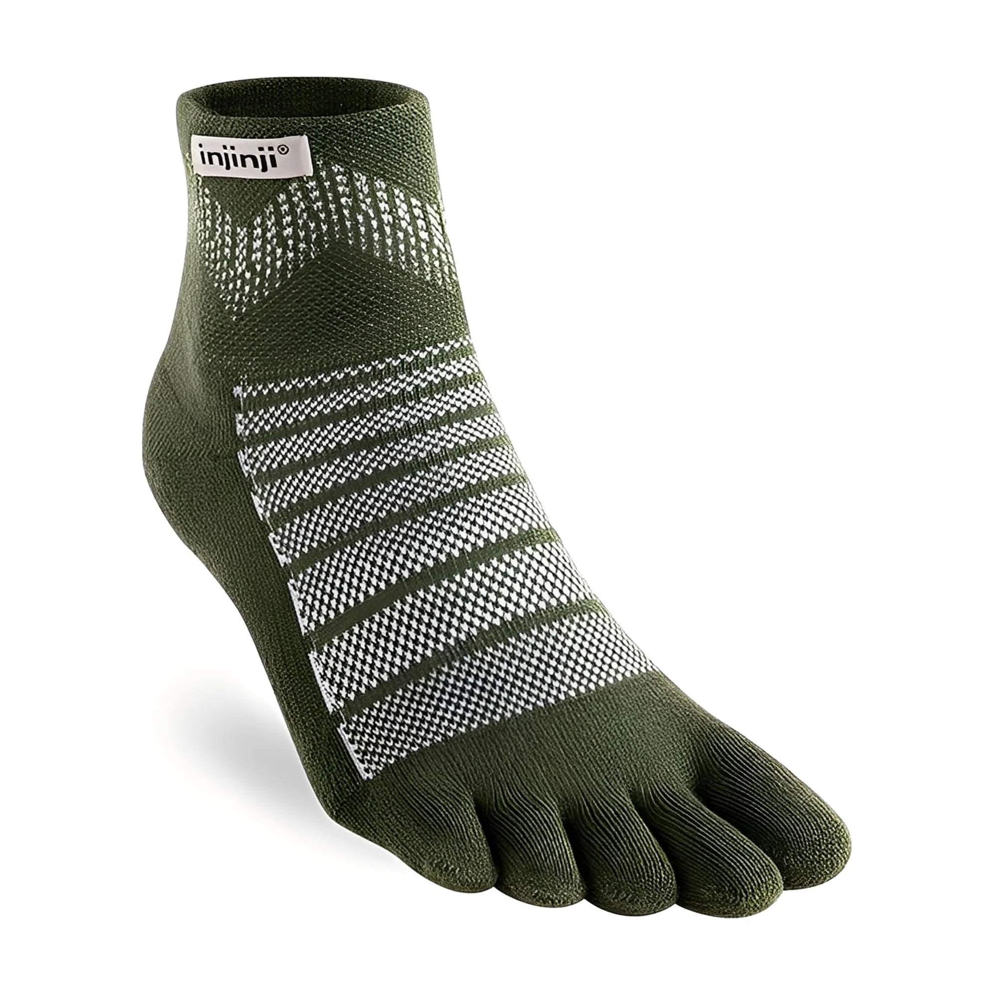 Injinji Outdoor Midweight Mini‑Crew Wool Socks - Image 2