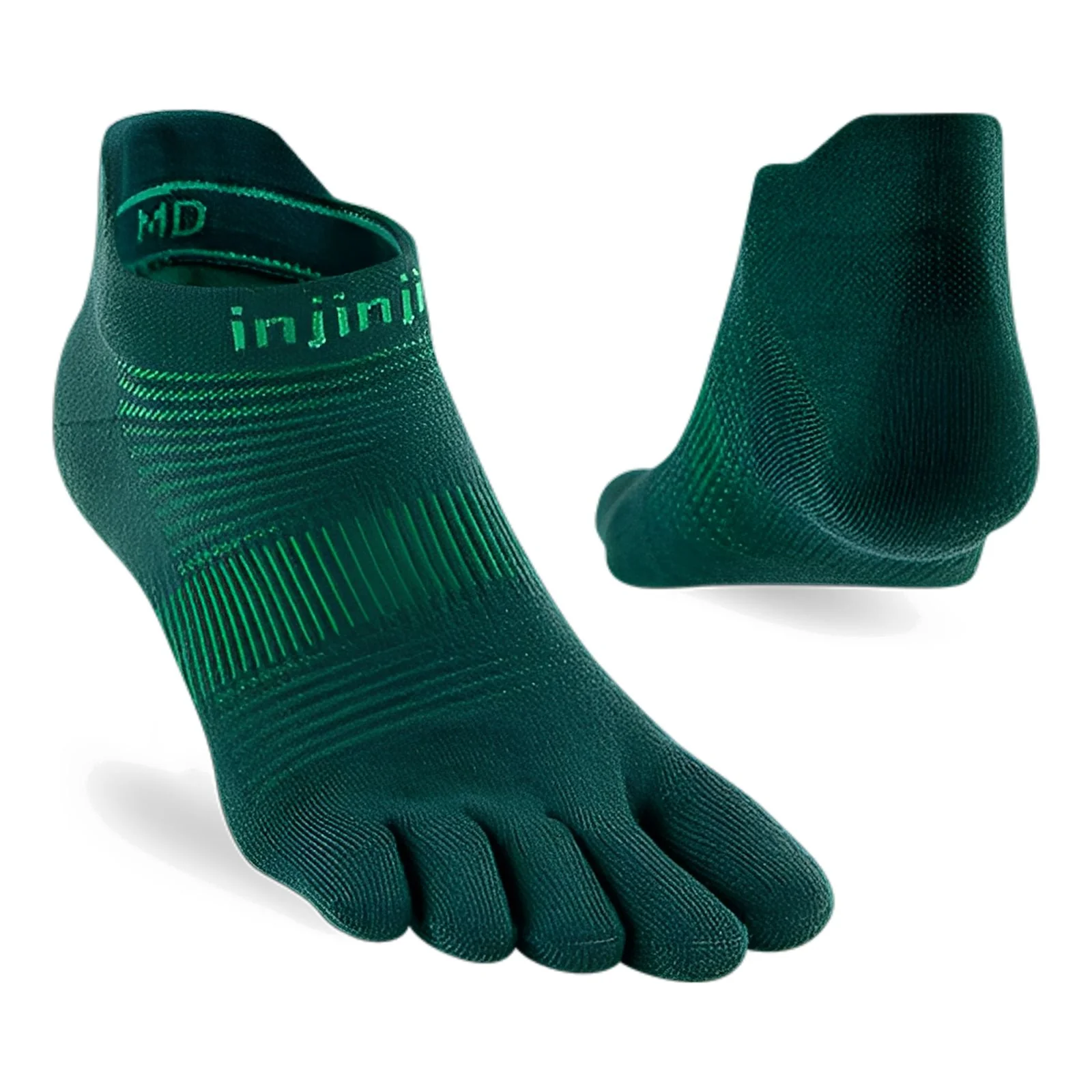 Injinji Run Lightweight No-Show Socks - Image 7