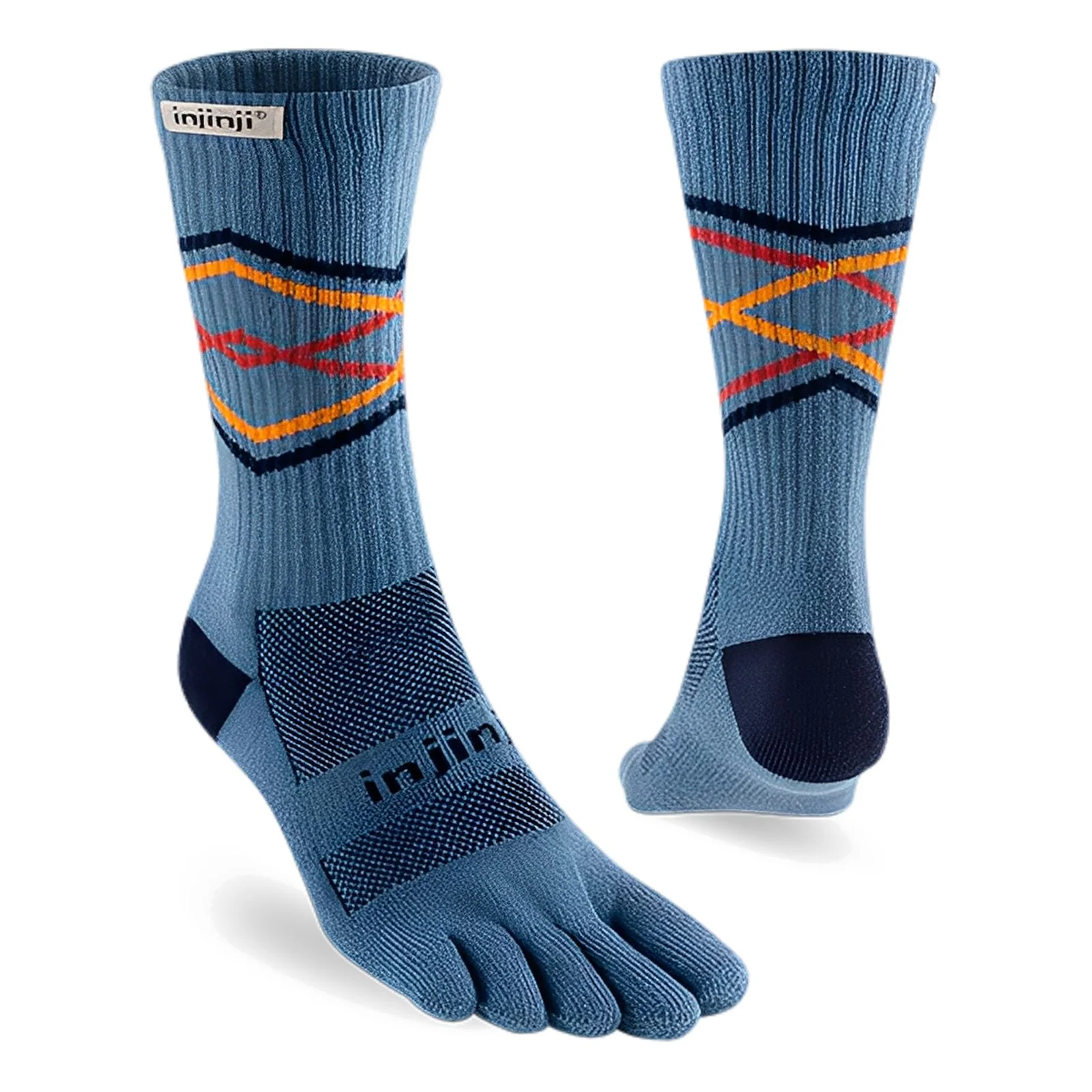 Injinji Trail Midweight Crew Socks - Image 7