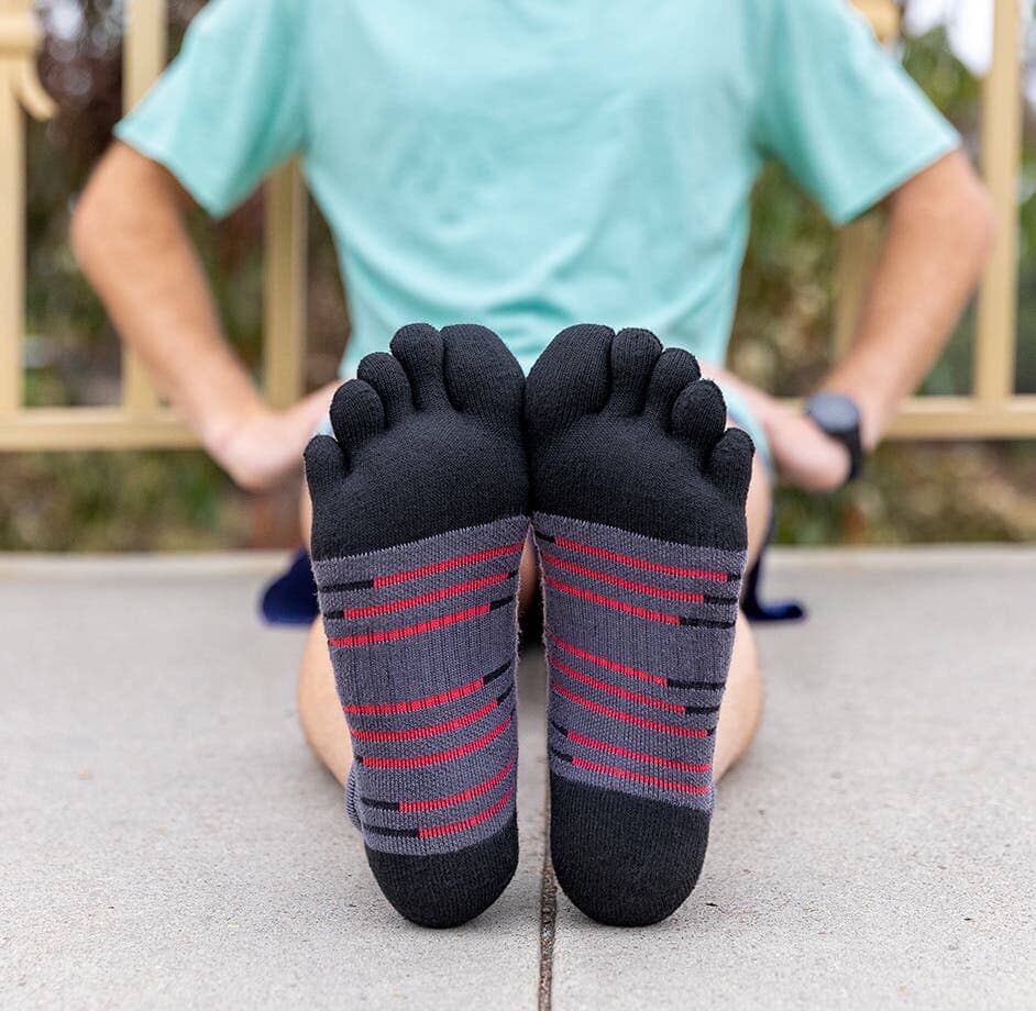 Injinji Ultra Run Mini-Crew Socks - Image 5