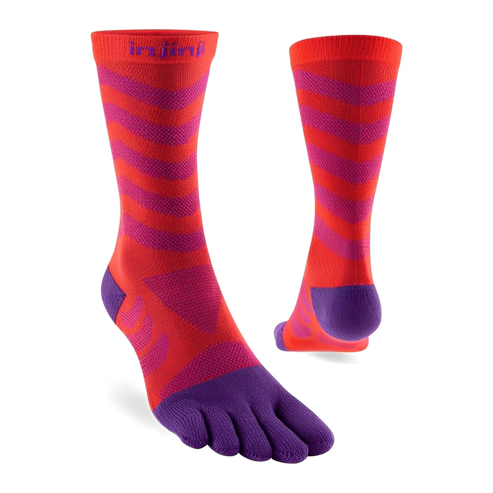 Injinji Women's Ultra Run Crew Socks - Image 7