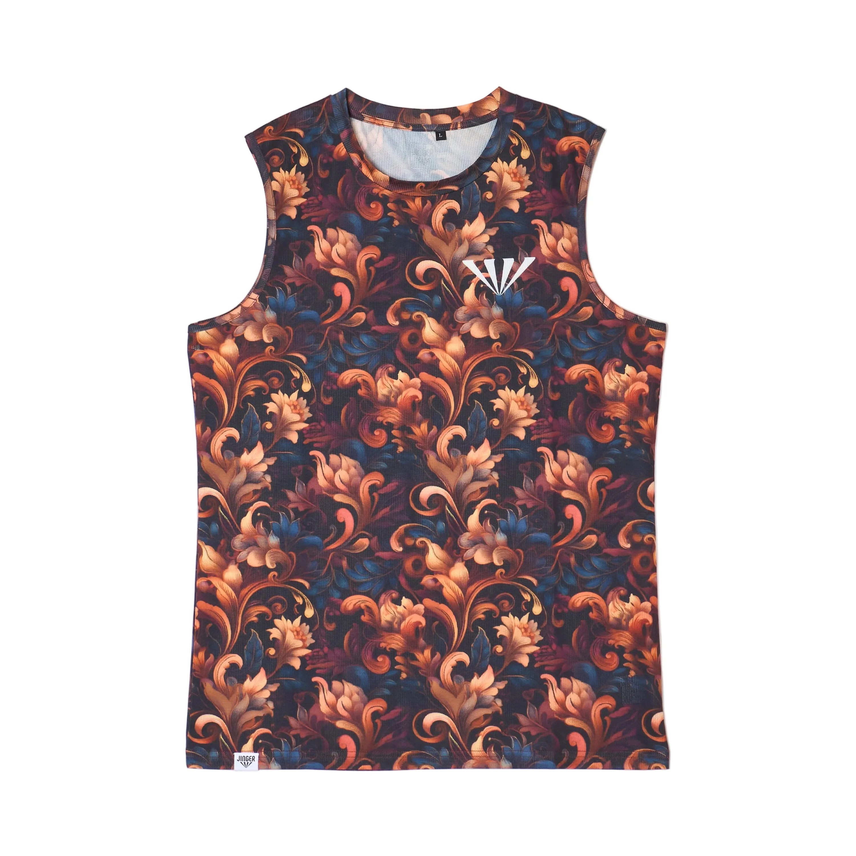 JINGER Men's Seamless Running Tank Top JM-6029 - Image 6