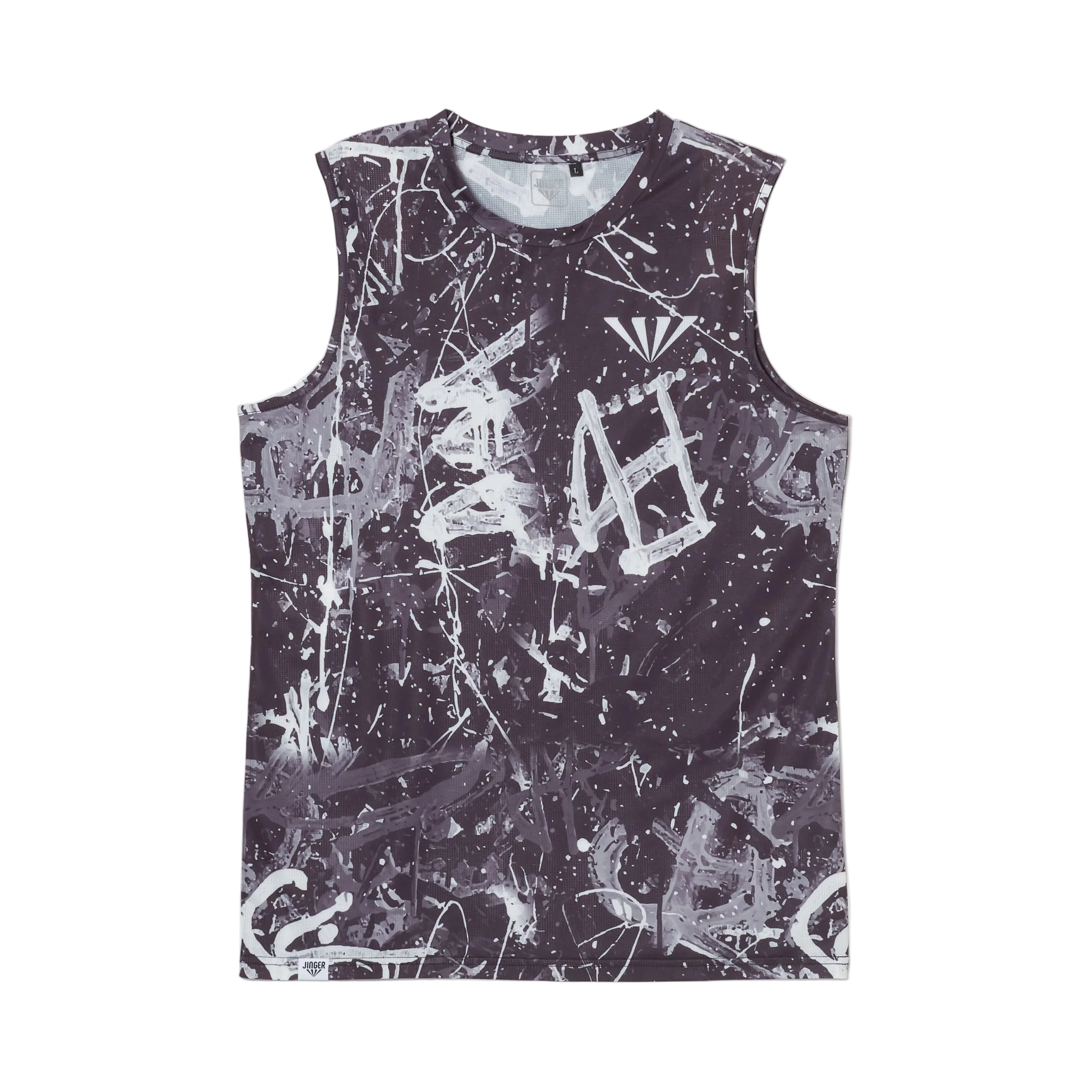 JINGER Men's Seamless Running Tank Top JM-6030 - Image 6