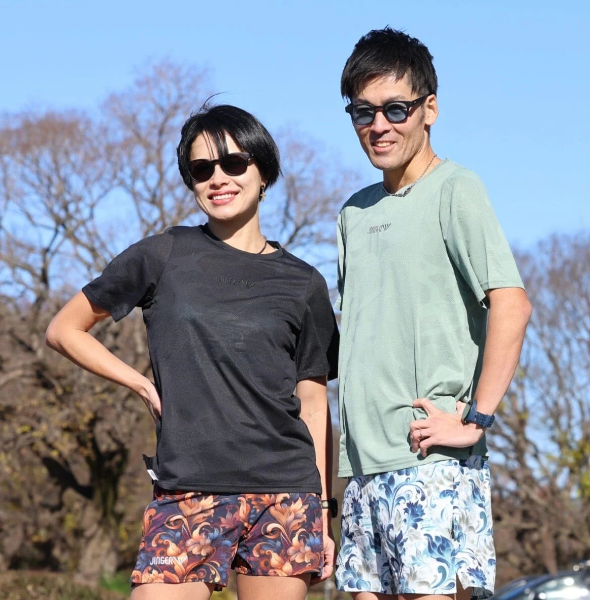 JINGER Unisex Running T-Shirt J-1050 - Image 4