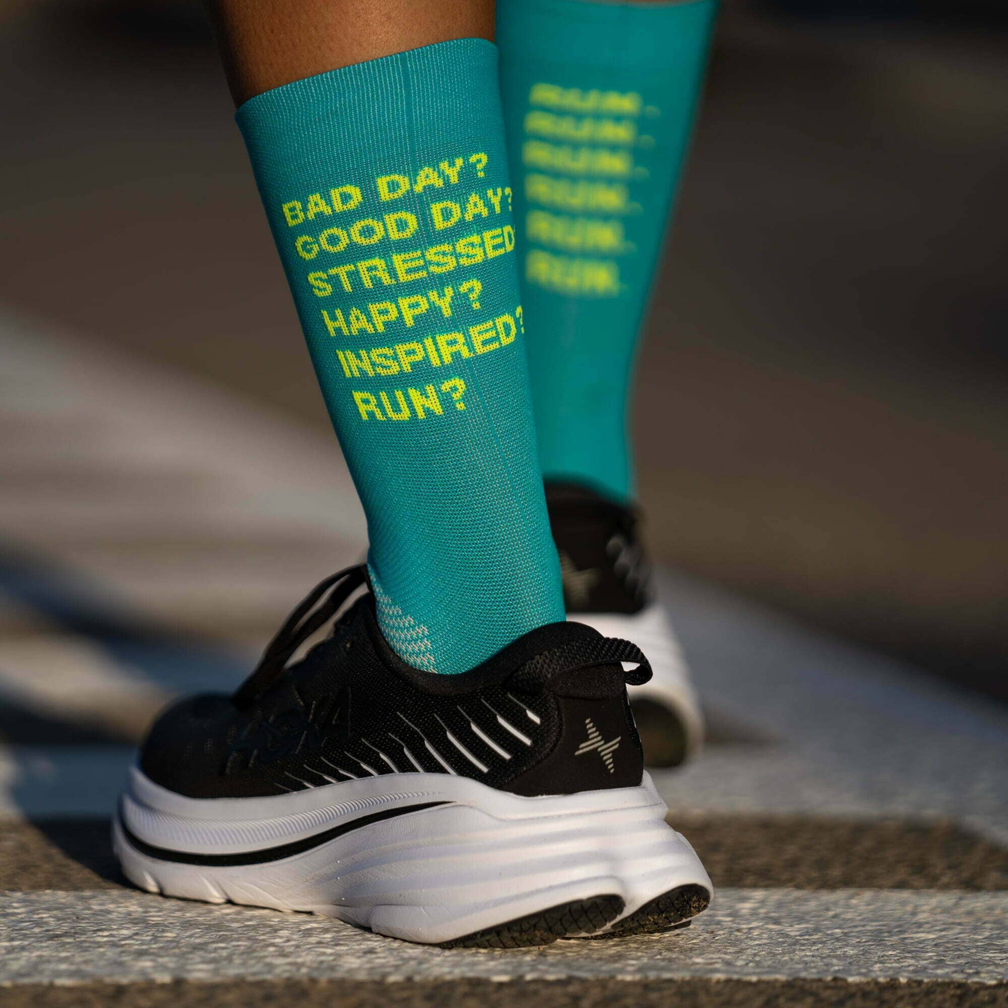 SPORCKS Just Run Green - Running Socks - Image 4