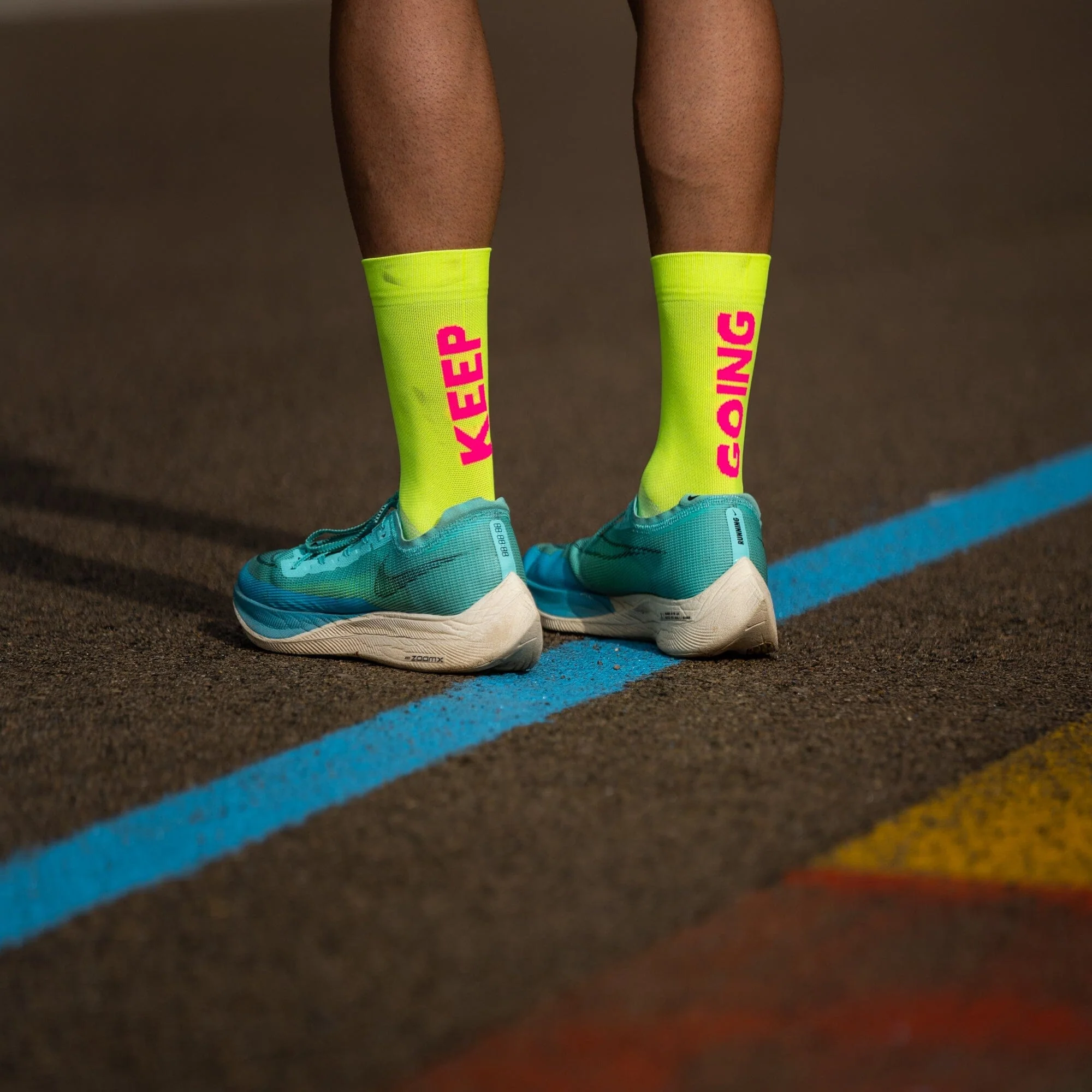 SPORCKS Keep Going Yellow - Running Socks - Image 4