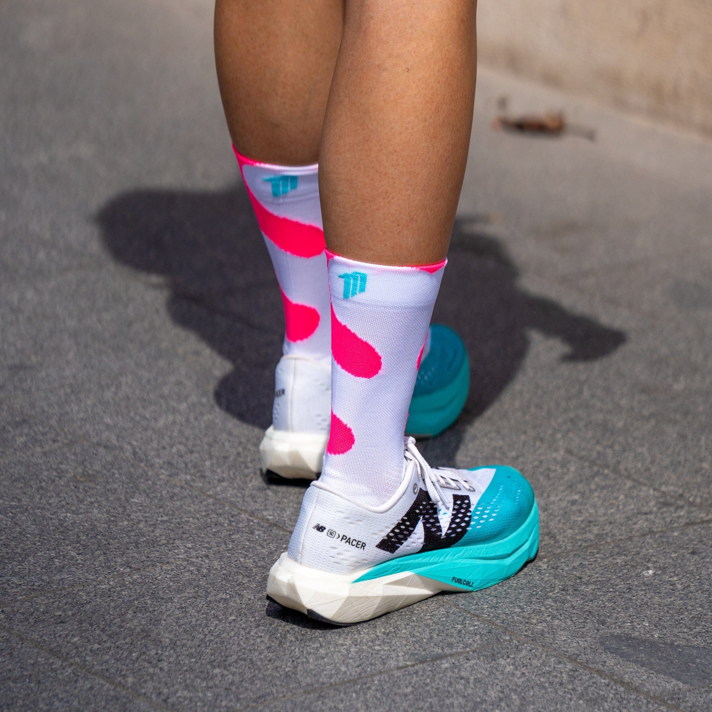 SPORCKS Kinetic Pink - Running Socks - Image 3