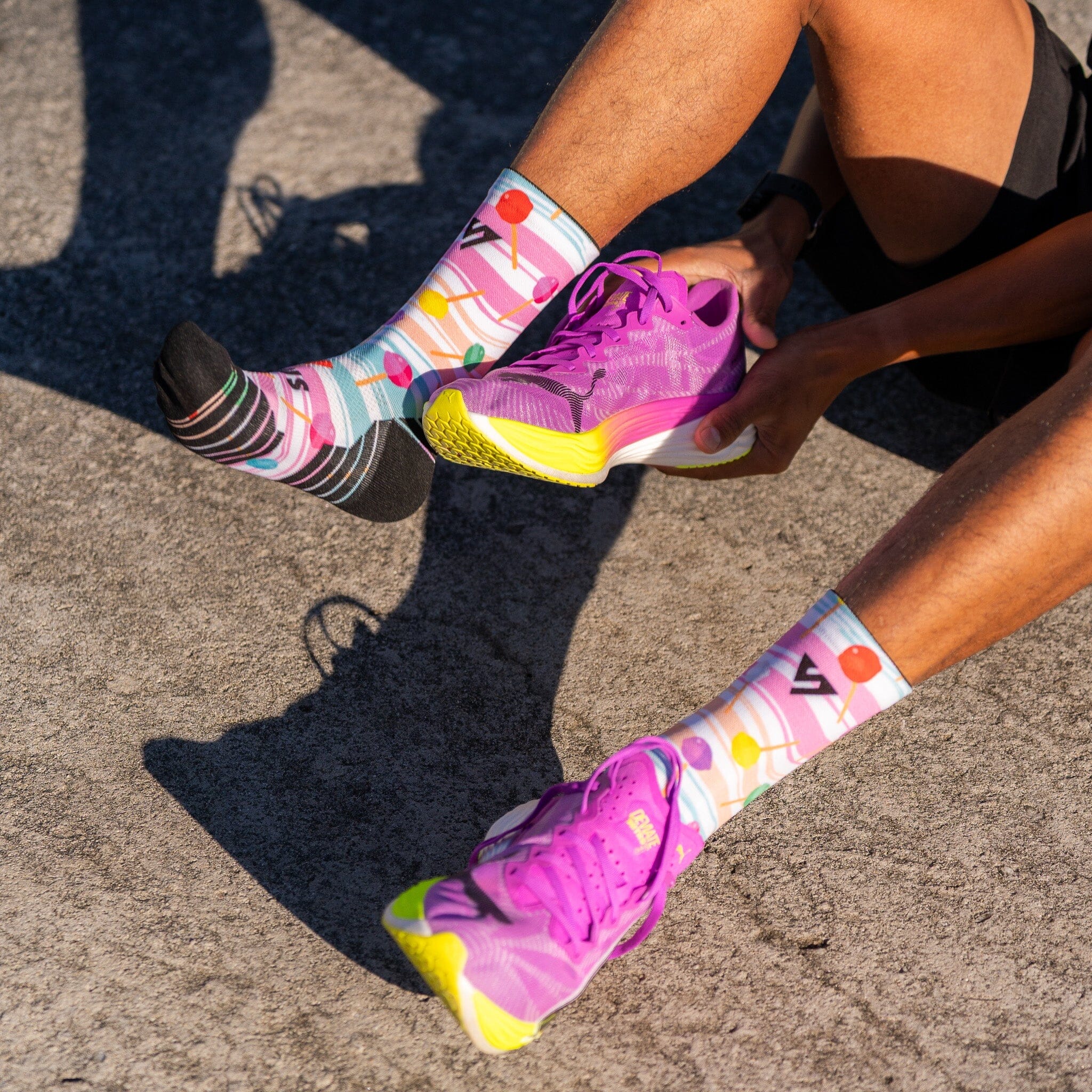 Versus Lollipop Active Crew Socks - Image 3