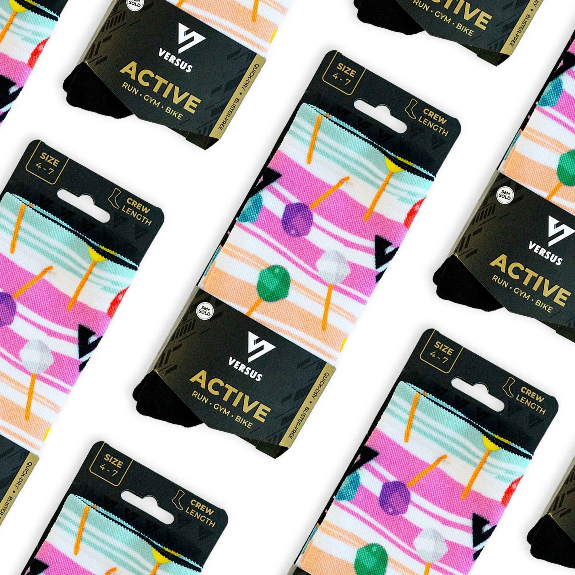 Versus Lollipop Active Crew Socks - Image 9