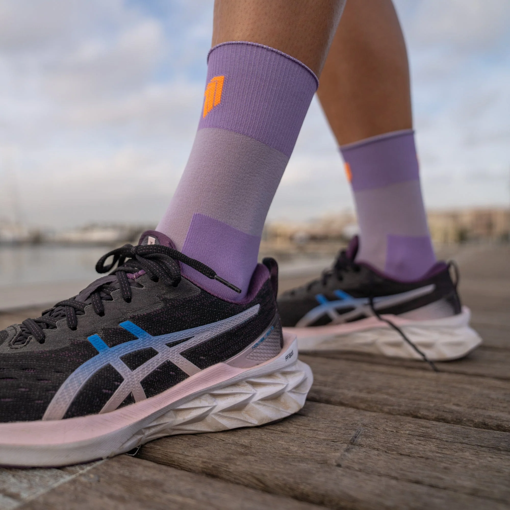 SPORCKS Marathon Purple - Marathon Running Socks - Image 4