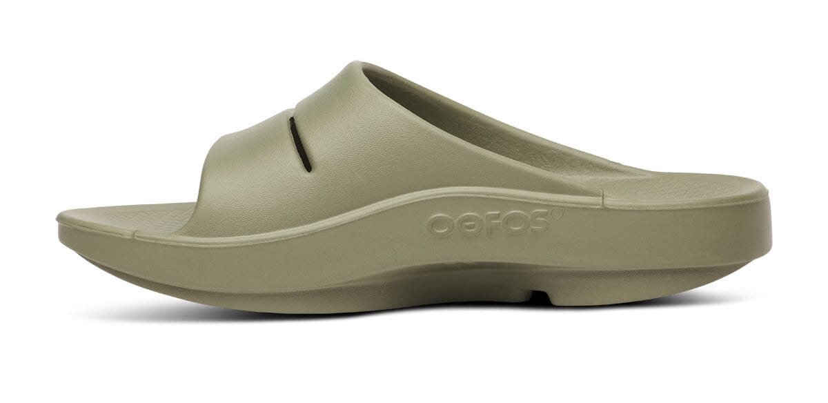 OOFOS Unisex OOahh Slide Sandal - Foliage - Image 7