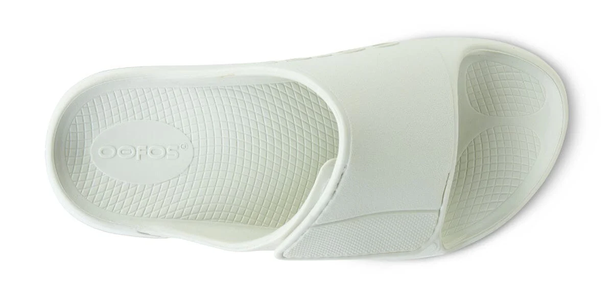 OOFOS Unisex OOahh Sport Flex Slide Sandal - Cosmic Gray - Image 6