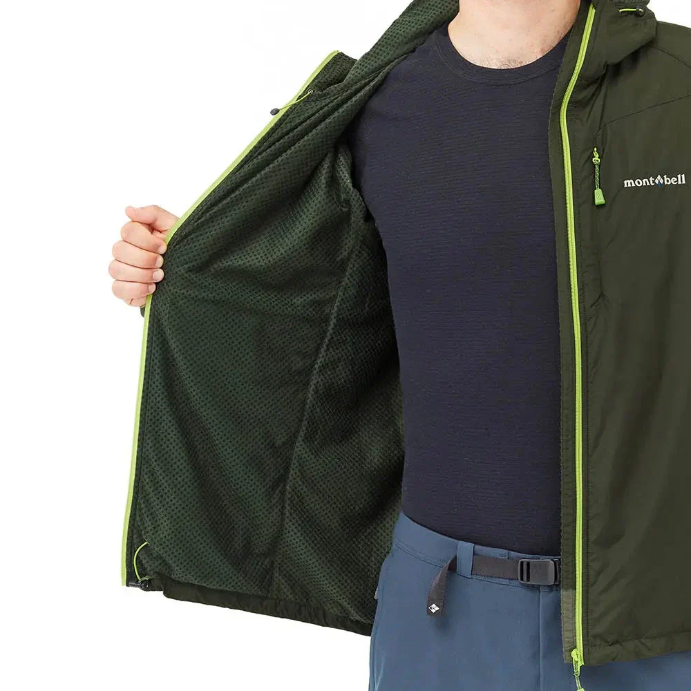 Montbell Men's Light Shell Hooded Jacket - Image 7