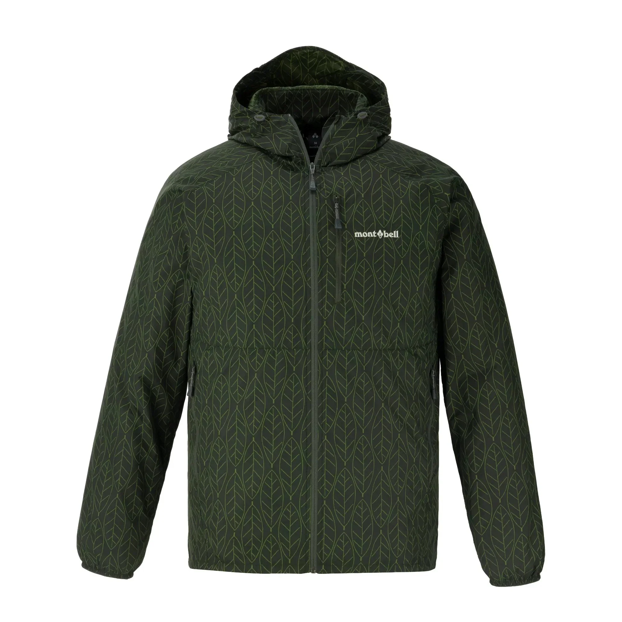 Montbell Men's Wind Blast Print Hooded Jacket - Image 2
