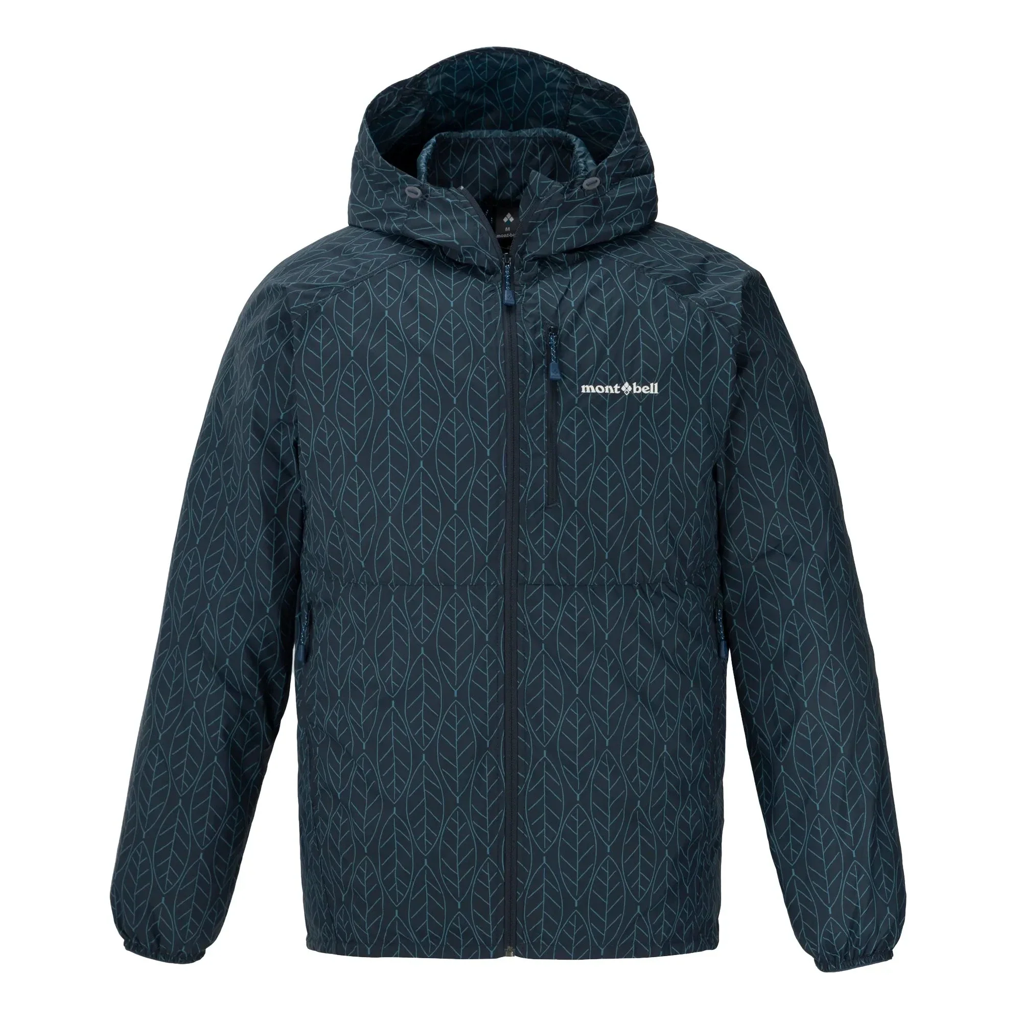 Montbell Men's Wind Blast Print Hooded Jacket - Image 3