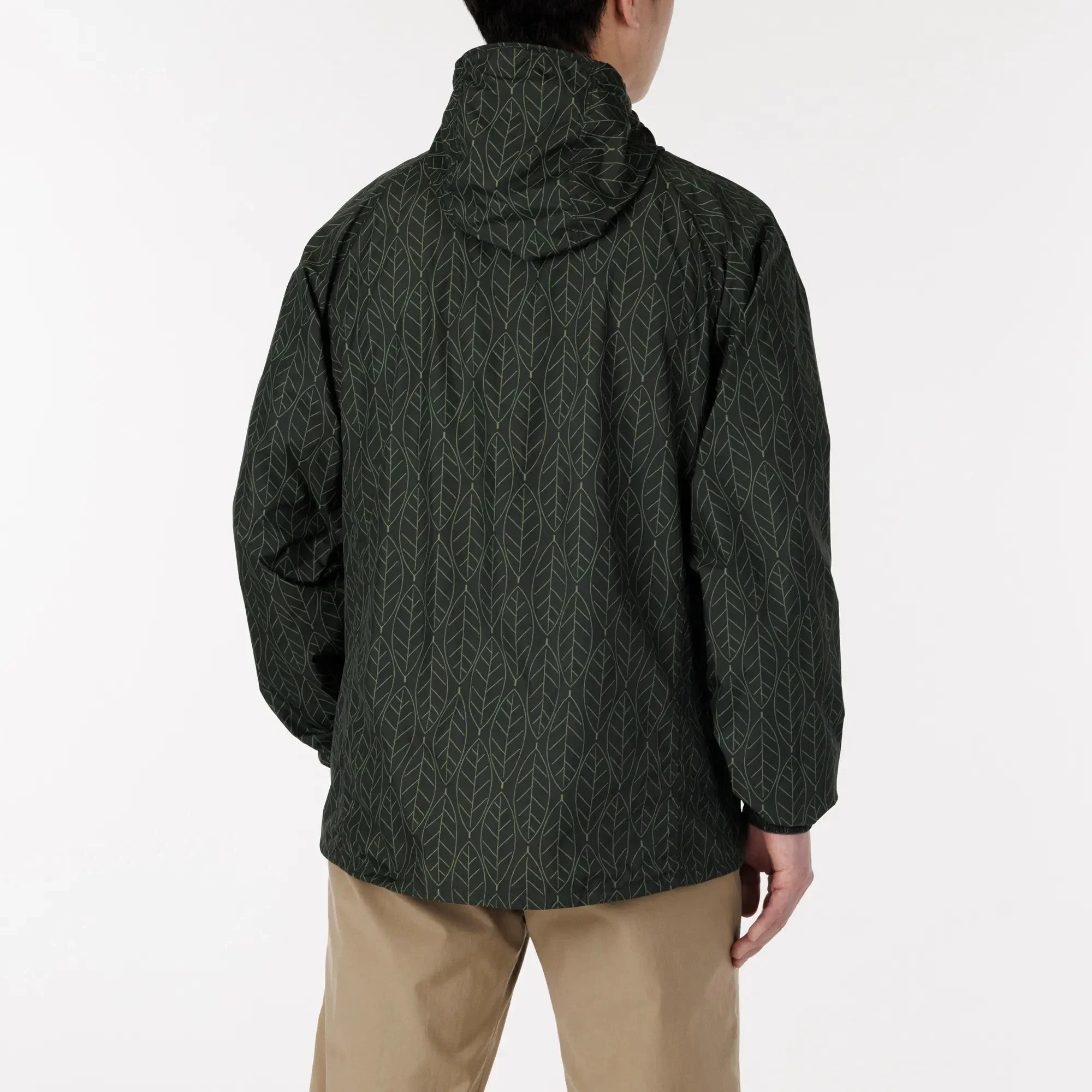 Montbell Men's Wind Blast Print Hooded Jacket - Image 5