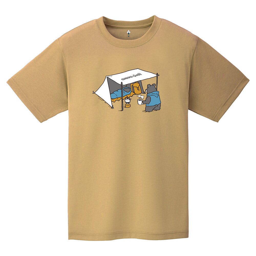 Montbell Wickron Tee Camping Bear Unisex - Image 2