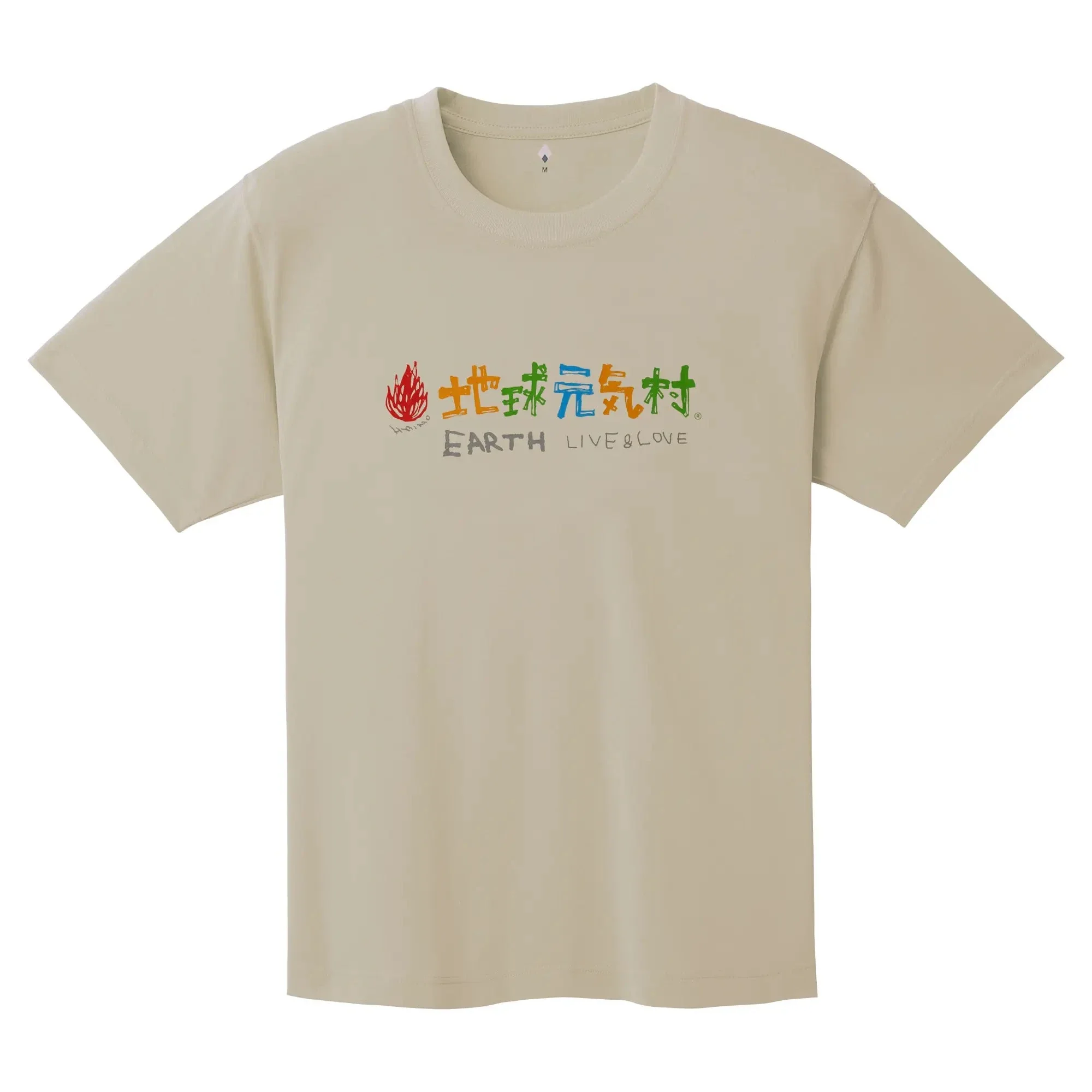 Montbell Wickron Tee EARTH Live & Love Unisex