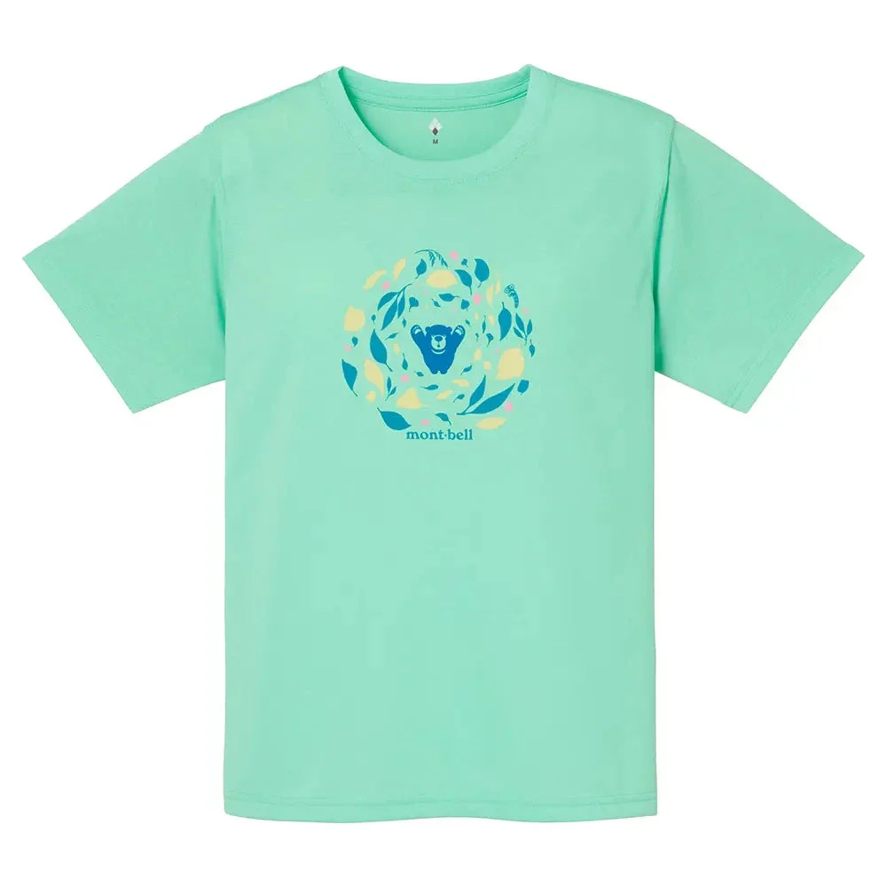 Montbell Wickron Tee Leaf Dance Women's