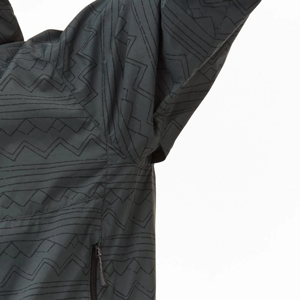 Montbell Wind Blast Print Hooded Jacket Men's - Image 6
